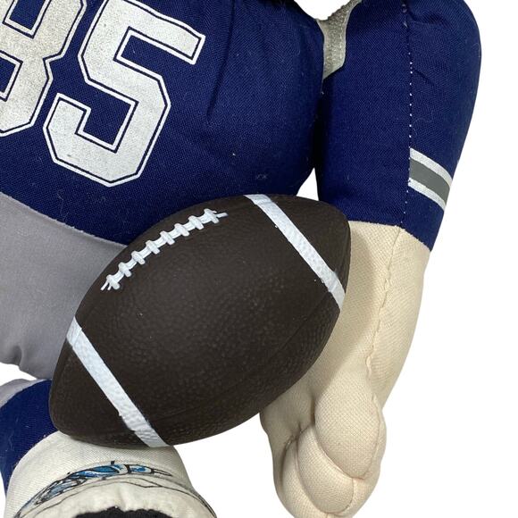 Vintage The Frustrated NFL Fan Dallas Cowboys Hook & Loop Tear Apart Plush Doll - Picture 7 of 12